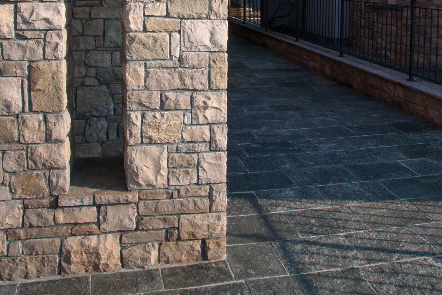muro massello residenziale pietra cretaro