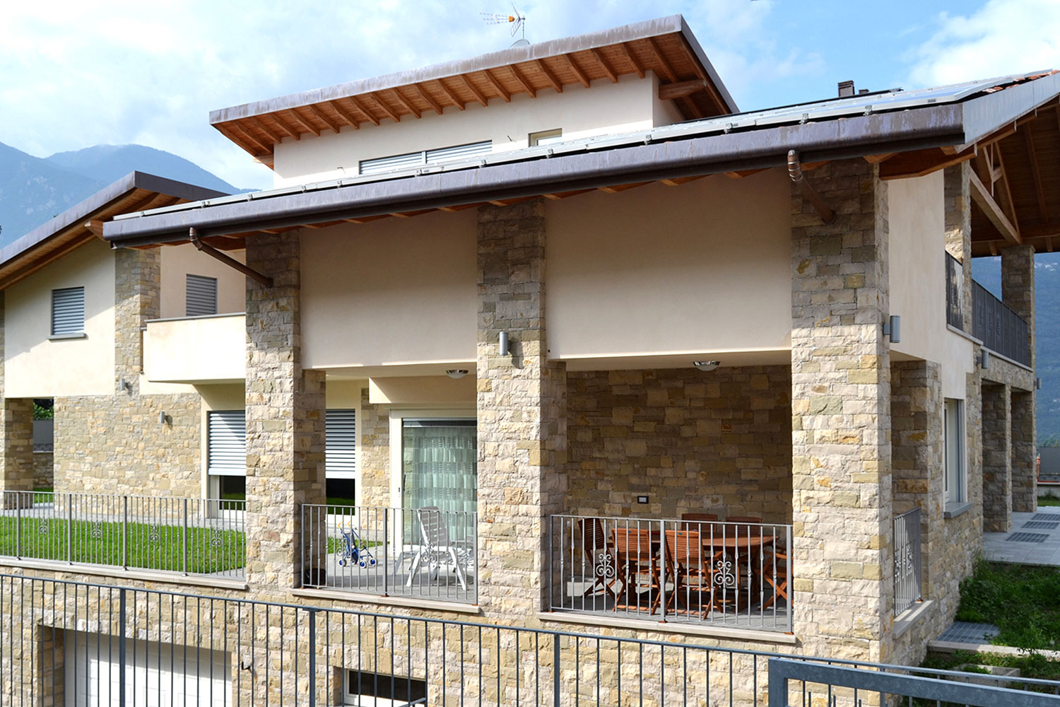 villa massello secco pietra credaro