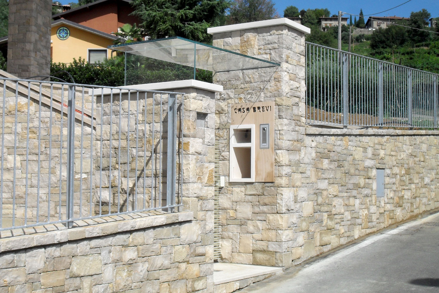 villa muro massello pietra cretaro